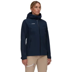MAMMUT Alto Light HS regnjakke, dame (Marine) Discount