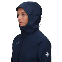 MAMMUT Alto Light HS regnjakke, dame (Marine) Discount