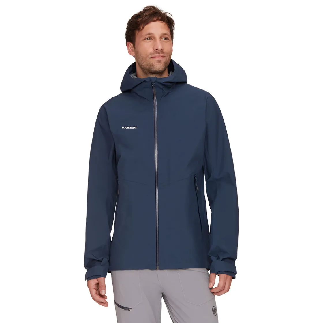 MAMMUT Alto Light HS skal- og regnjakke, herre (Marine) Online