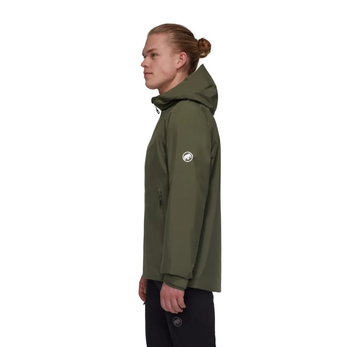 MAMMUT Alto Light HS Skal- og regnjakke, herre (Dark Marsh) New