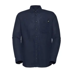 MAMMUT Alvra Summer LS Shirt, herre (Marine)