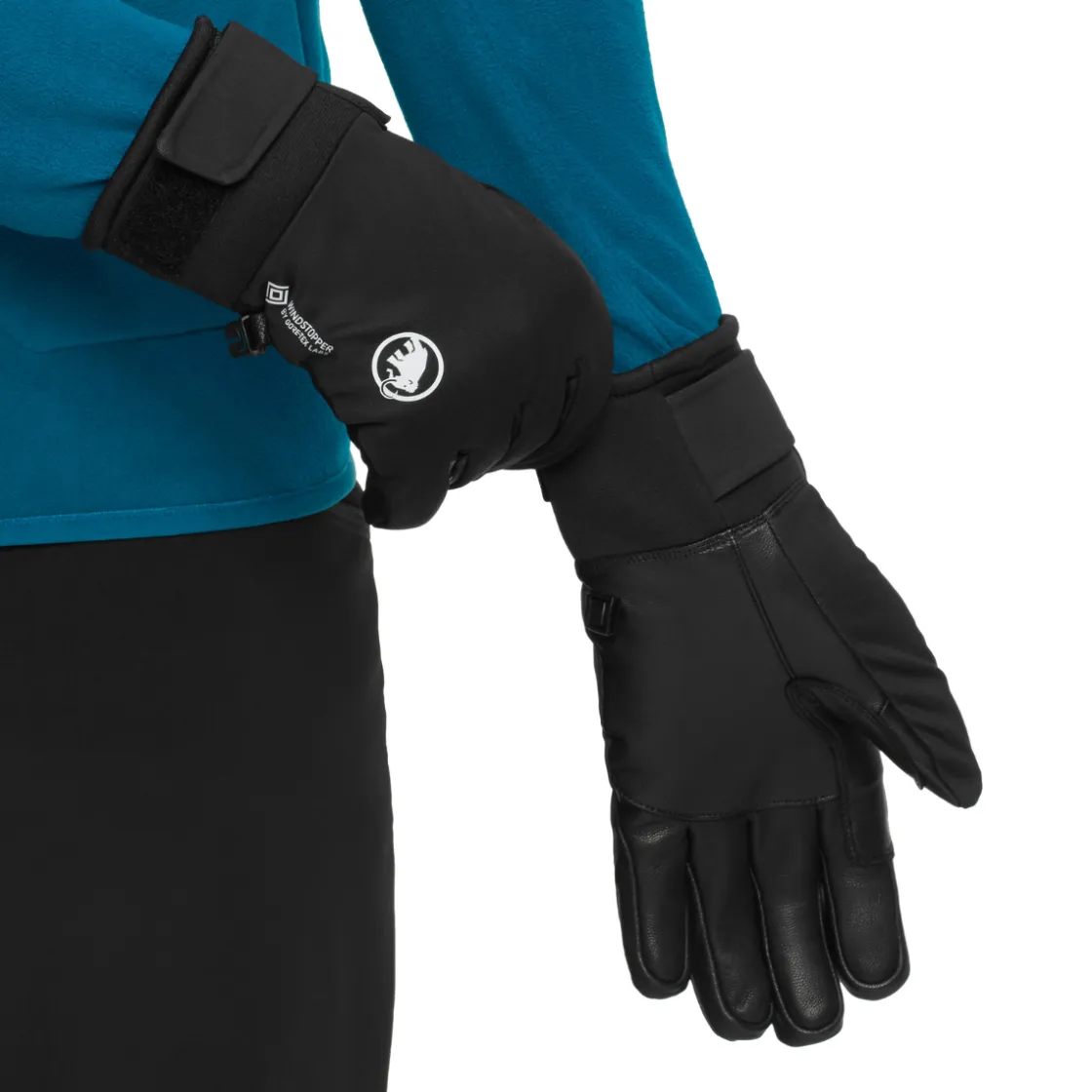 MAMMUT Astro Guide Softshell handsker (Black) Outlet