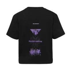 MAMMUT Base Cropped T-shirt, dame (Black) Clearance