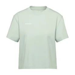 MAMMUT Base Cropped T-shirt, dame (Glacier) Discount
