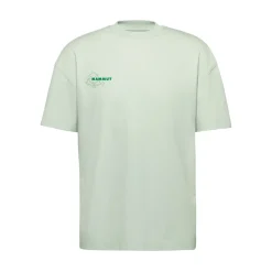 MAMMUT Base Relaxed T-Shirt Glacier, herre (Silver Sage) Clearance