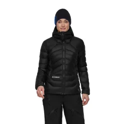 MAMMUT Eiger Nordwand Light Down IN Hooded Dunjakke, dame (Black) Outlet