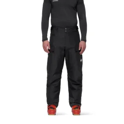 MAMMUT Fall Line HS Thermo skibukser, herre (Black) Outlet