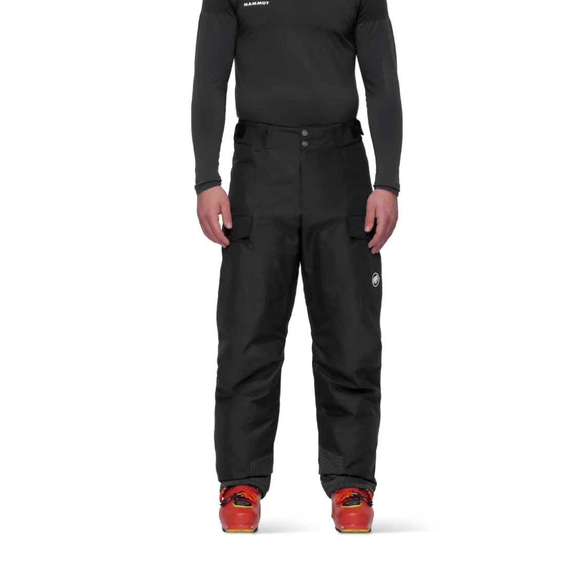 MAMMUT Fall Line HS Thermo skibukser, herre (Black) Outlet