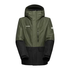 MAMMUT Fall Line HS Thermo Skijakke, herre (Dark-Marsh) Online