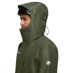 MAMMUT Fall Line HS Thermo Skijakke, herre (Dark-Marsh) Online