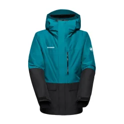 MAMMUT Fall Line HS Thermo skijakke, herre (Deep Teal) Clearance