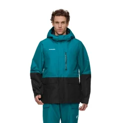 MAMMUT Fall Line HS Thermo skijakke, herre (Deep Teal) Clearance