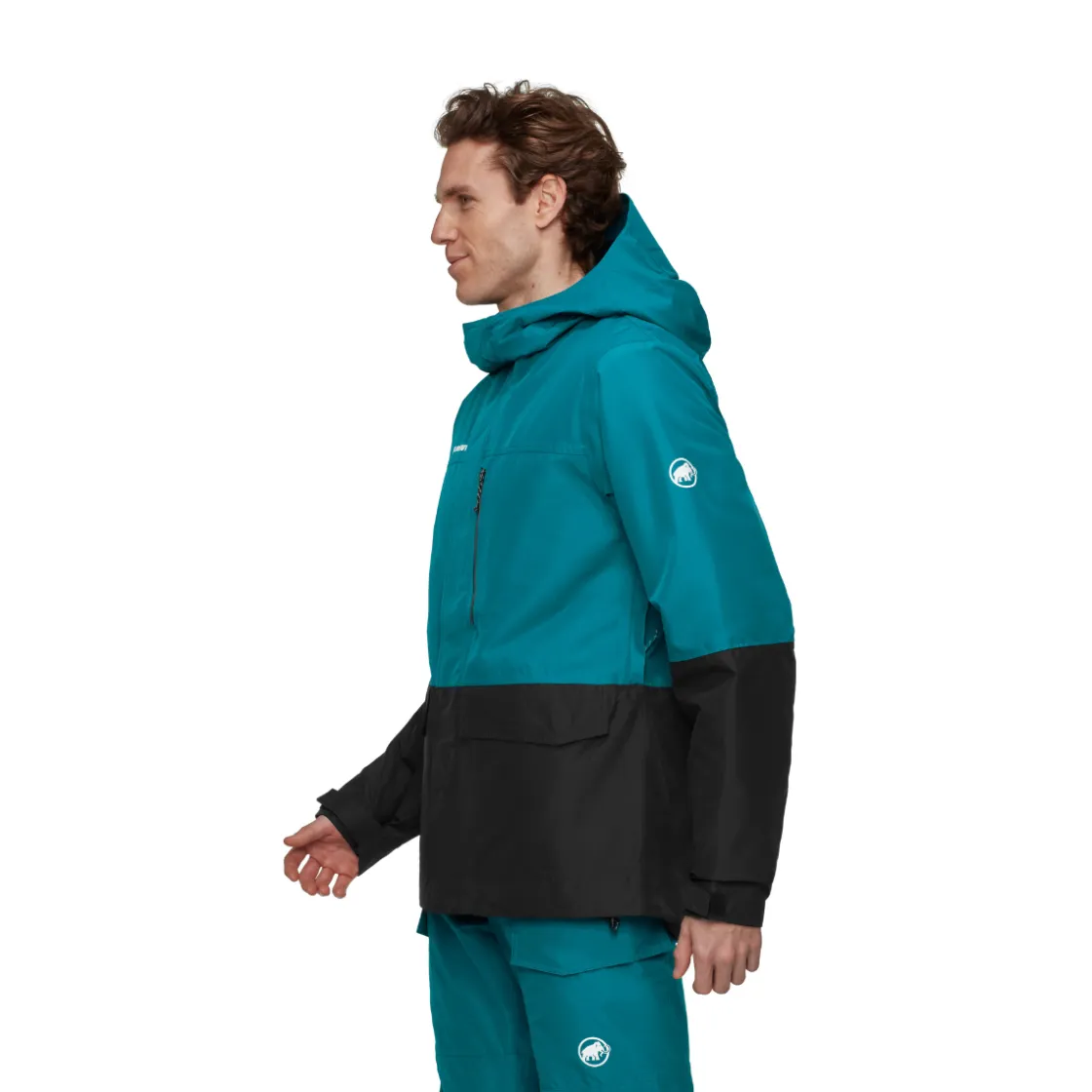 MAMMUT Fall Line HS Thermo skijakke, herre (Deep Teal) Clearance