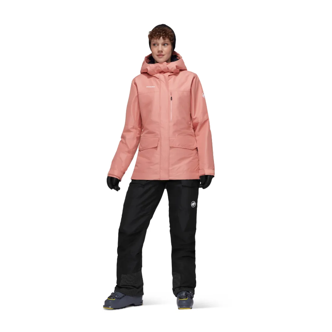 MAMMUT Fall Line HS Thermo Skibukser, dame (Black) New