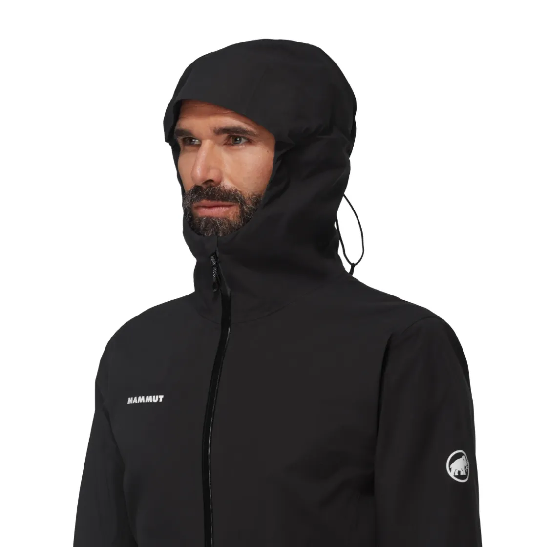 MAMMUT Linard Guide HS Hooded Skaljakke, herre (Black) Best