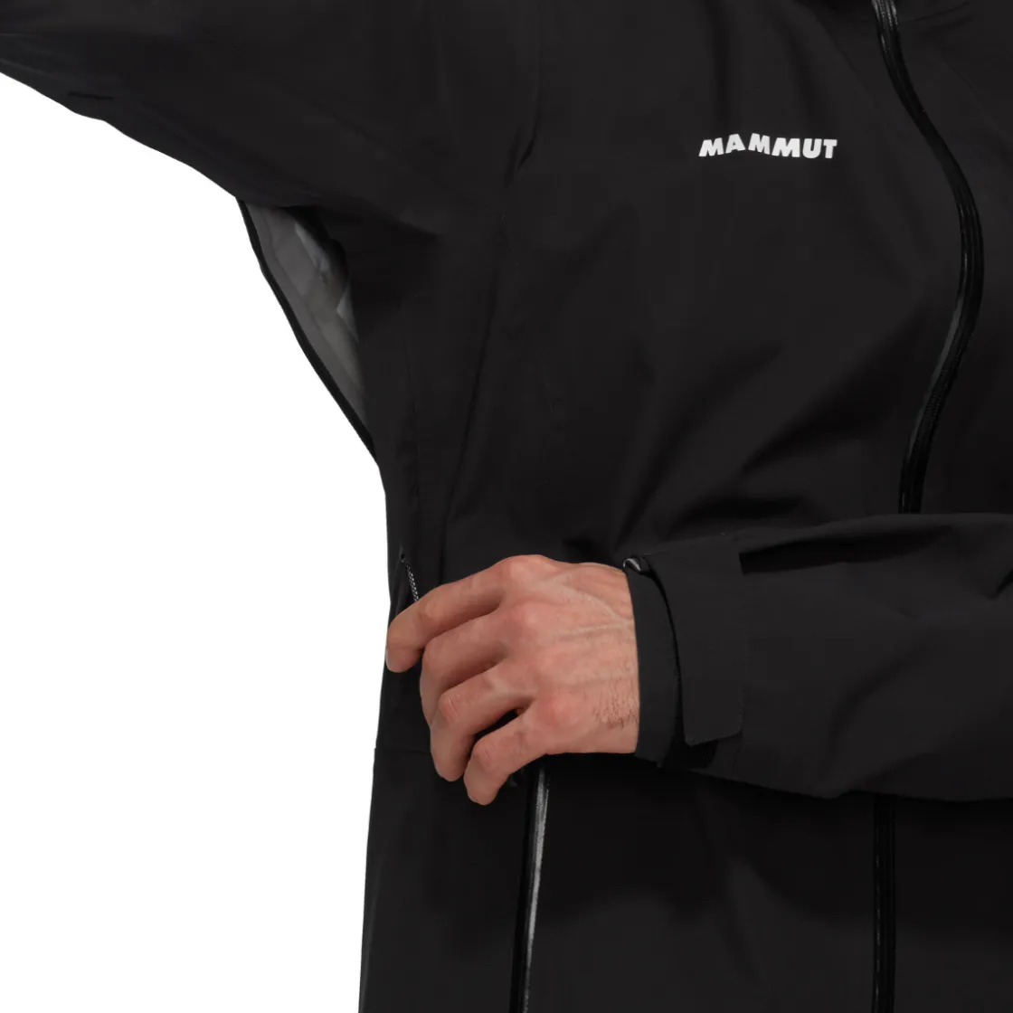 MAMMUT Linard Guide HS Hooded Skaljakke, herre (Black) Best