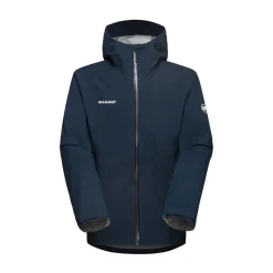 MAMMUT Linard Guide HS Hooded Jakke, herre (Marine) New