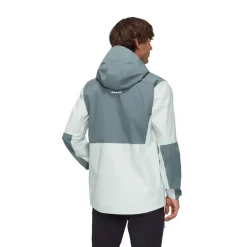 MAMMUT Linard Guide HS Hooded Skaljakke, herre (Silver Sage) Discount