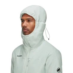 MAMMUT Rime IN Hooded Fiberjakke, herre (Silver Sage) Best