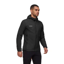 MAMMUT Rime Light IN Hybrid Hooded, herre (Black) Best