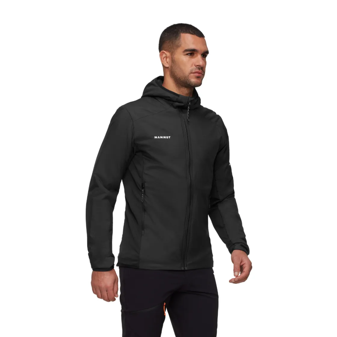 MAMMUT Rime Light IN Hybrid Hooded, herre (Black) Best