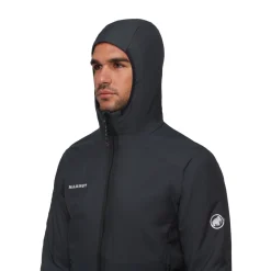 MAMMUT Rime Light IN Hybrid Hooded, herre (Black) Best