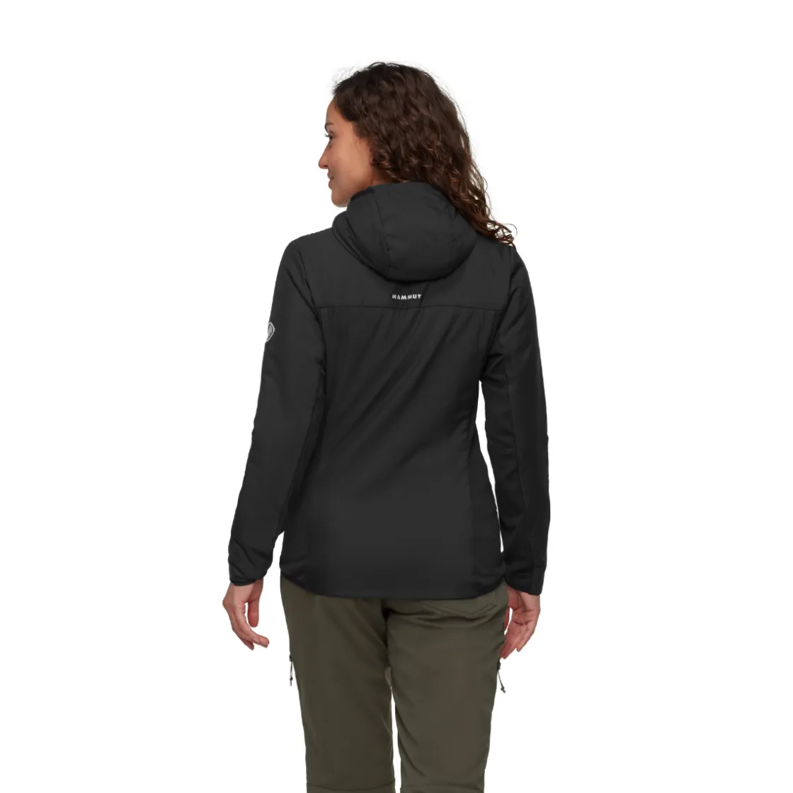 MAMMUT Rime Light IN Hybrid Hooded Softshell, dame (Black) Online