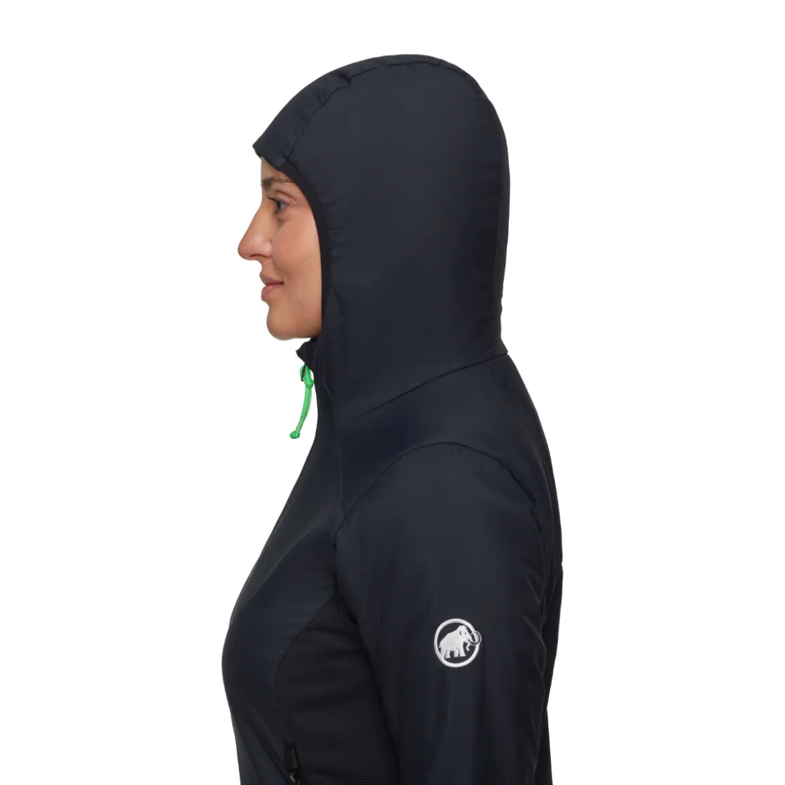 MAMMUT Rime Light IN Hybrid Hooded Softshell, dame (Black) Online