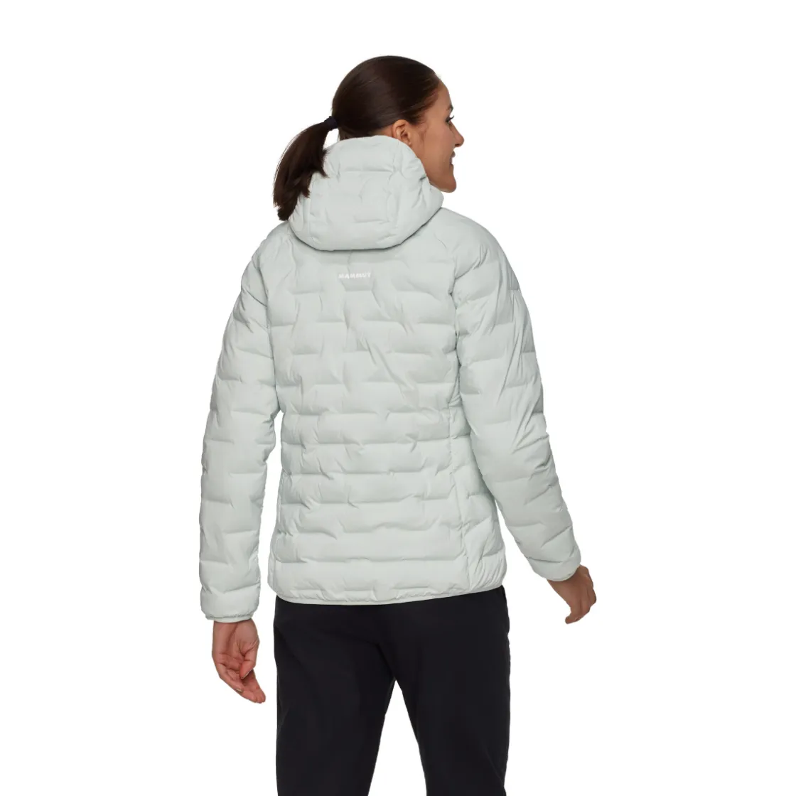 MAMMUT Sender IN Hooded Jakke, dame (Silver Sage) Clearance