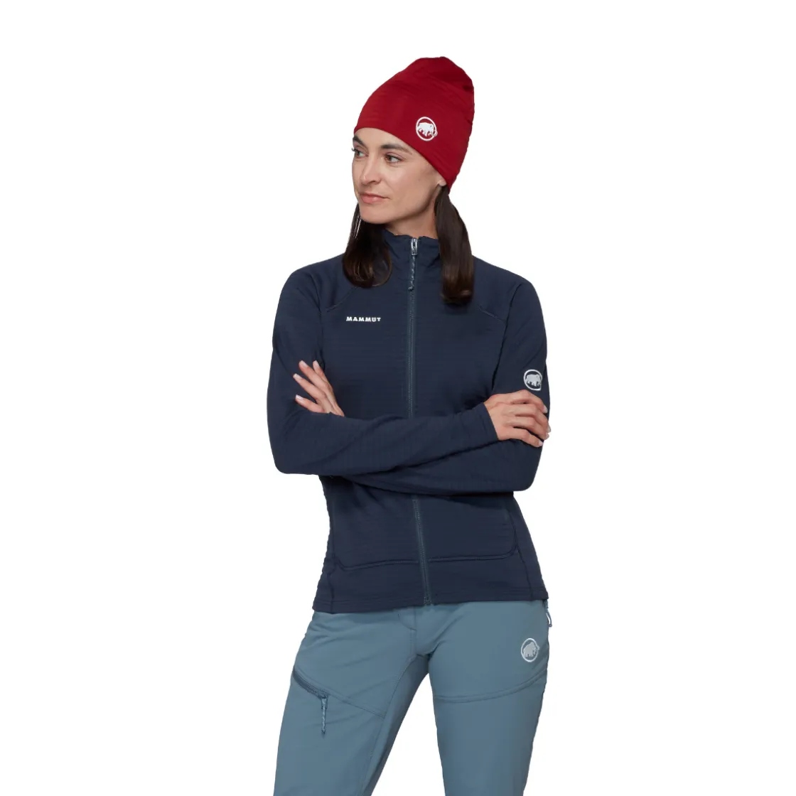 MAMMUT Taiss Light ML Fleece, dame (Marine)