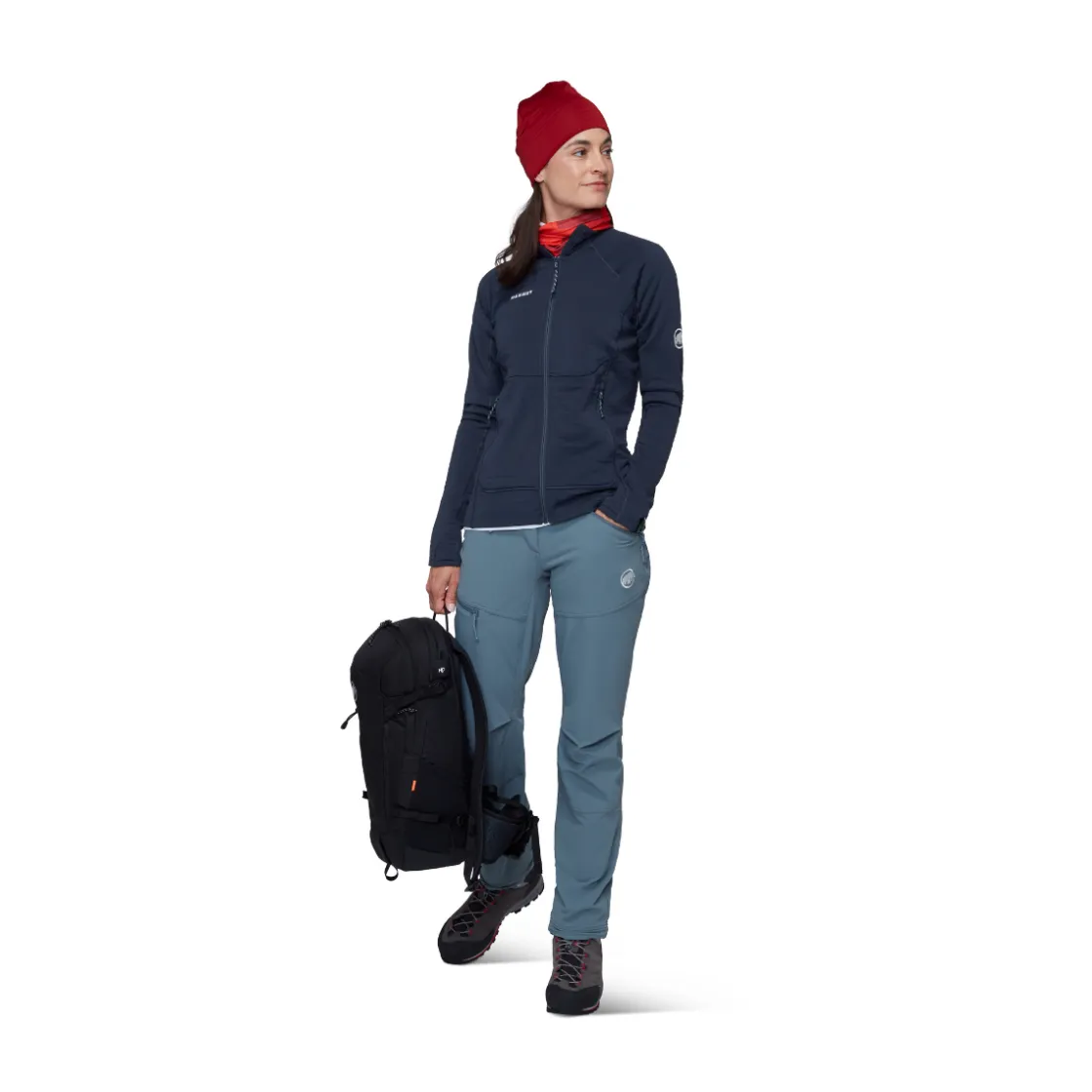 MAMMUT Taiss Light ML Fleece, dame (Marine)