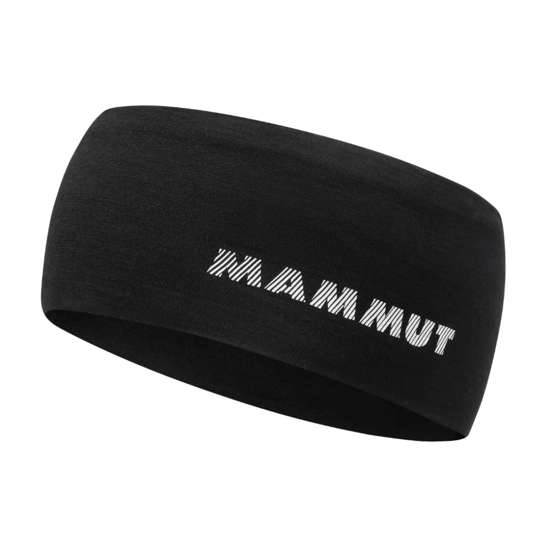 MAMMUT Tree Wool Headband / Pandebånd (Black) New