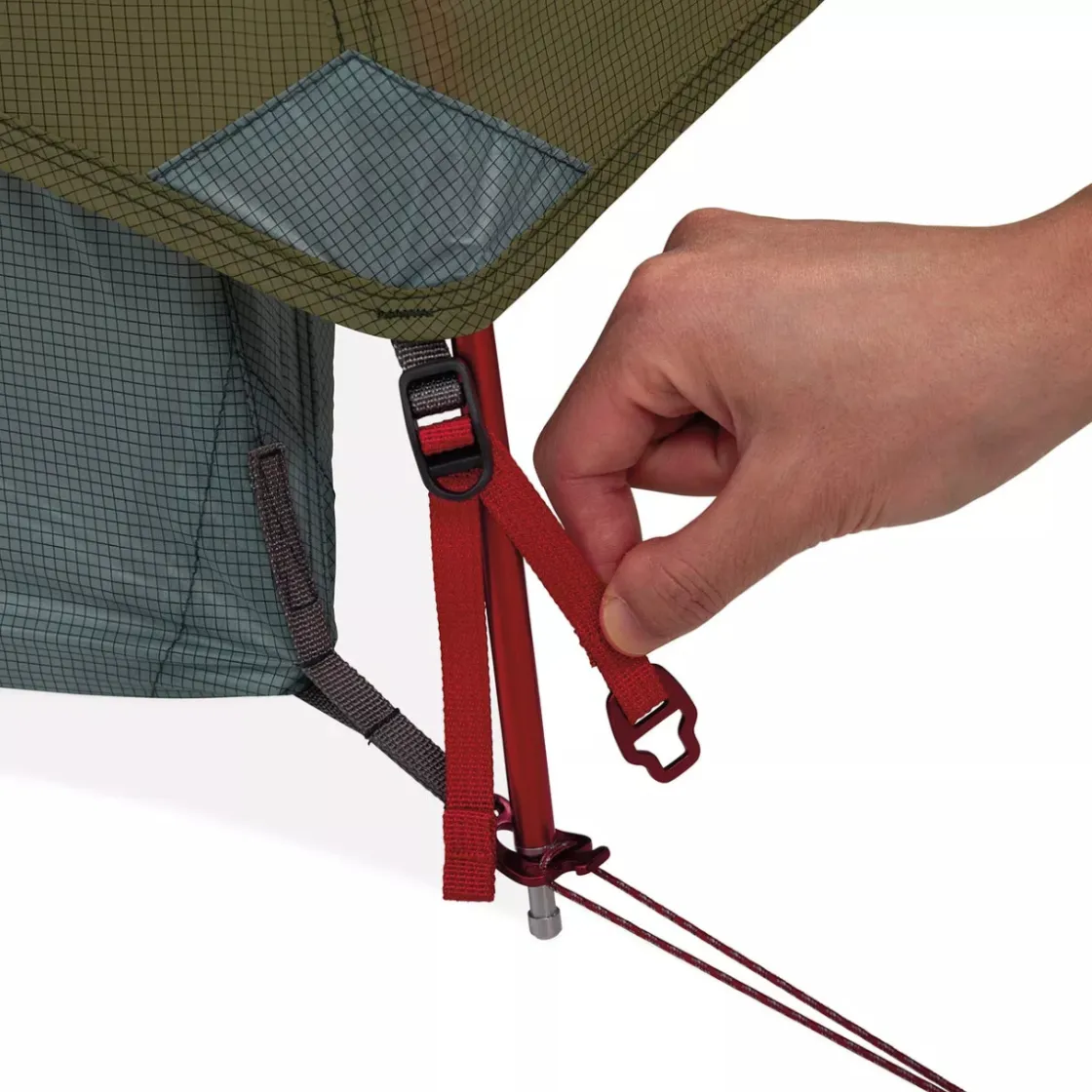 MSR Hubba Hubba LT 1-personers fjeldtelt (Green) Clearance