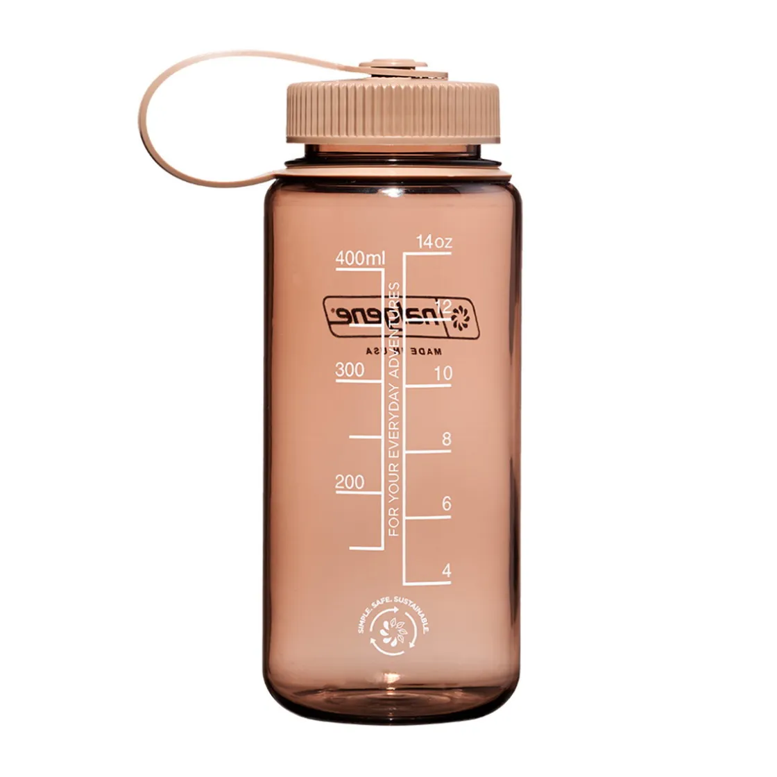 NALGENE Wide Mouth Sustain drikkedunk 500 ml (Mocha) Sale