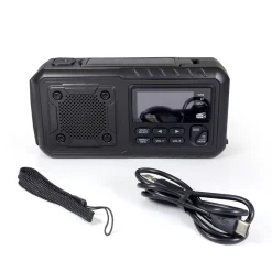 ORIGIN OUTDOORS Crank Radio Multi DAB+ / nødradio med håndsving New
