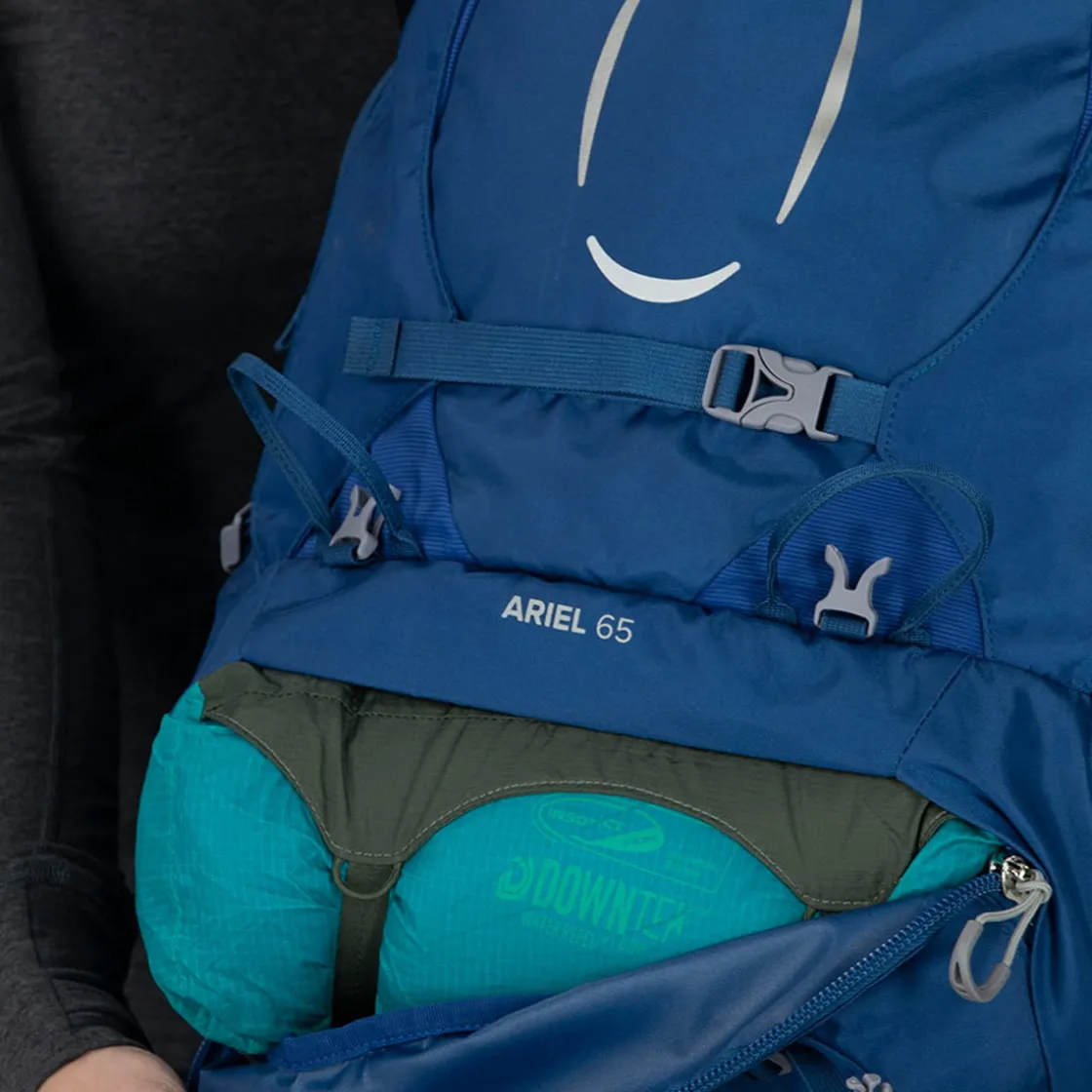 OSPREY Ariel 65 L vandrerygsæk, dame (Ceramic Blue) Hot