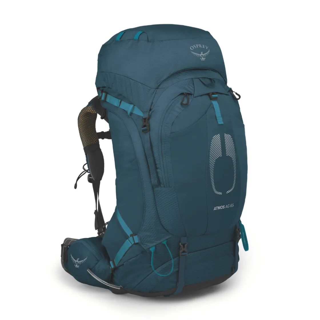 OSPREY Atmos AG 65 L vandrerygsæk, herre (Venturi Blue) Outlet
