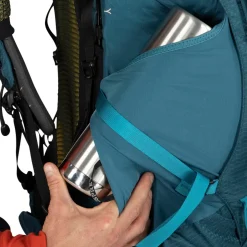 OSPREY Atmos AG 65 L vandrerygsæk, herre (Venturi Blue) Outlet