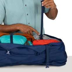 OSPREY Farpoint Travel Pack 70 L rejserygsæk, herre (Antique Blue)