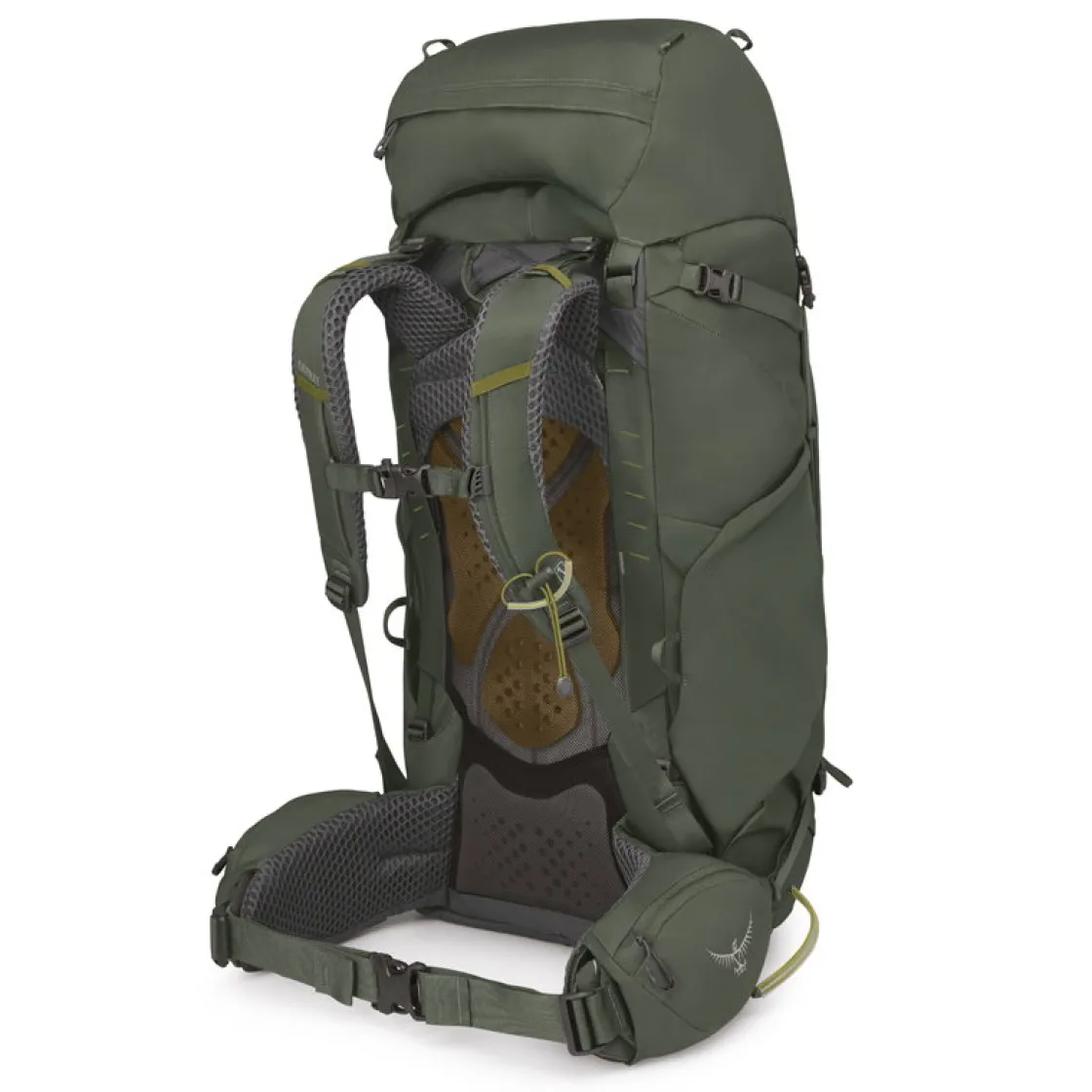 OSPREY Kestrel 58 L vandrerygsæk, herre (Bonsai Green) Best