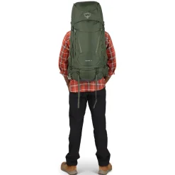 OSPREY Kestrel 58 L vandrerygsæk, herre (Bonsai Green) Best