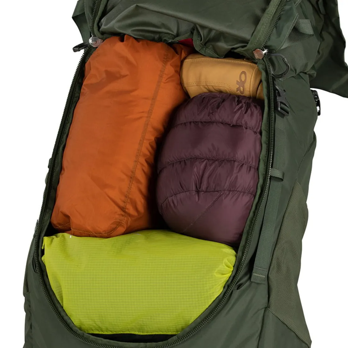 OSPREY Kestrel 58 L vandrerygsæk, herre (Bonsai Green) Best