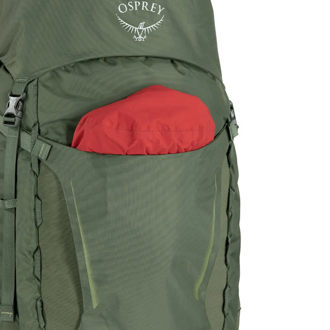 OSPREY Kestrel 58 L vandrerygsæk, herre (Bonsai Green) Best