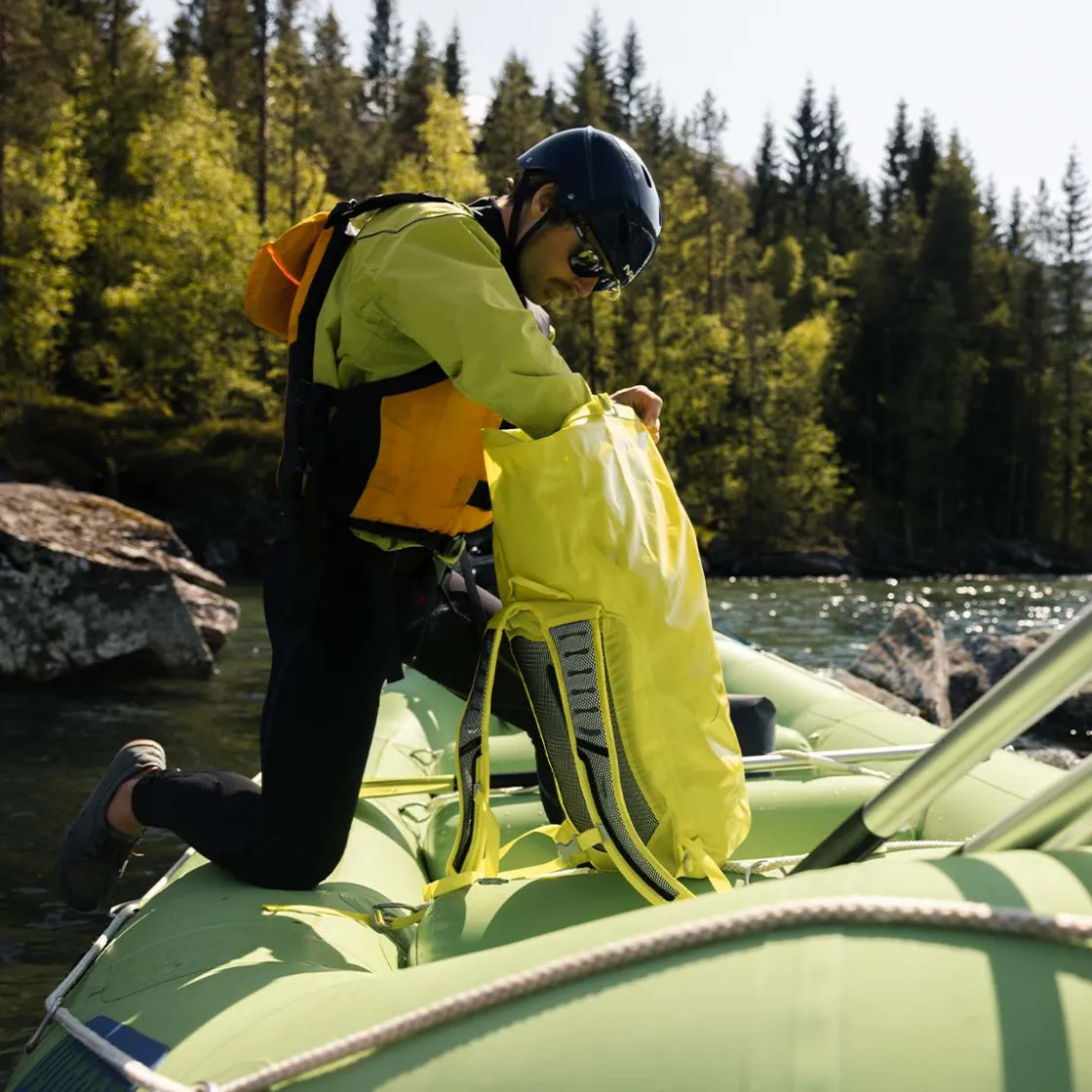 OSPREY Transporter Waterproof 25 L rygsæk (Lemongrass Yellow)