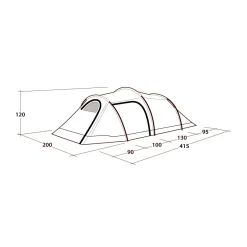 OUTWELL Earth 3 plus campingtelt, 3 personer Best