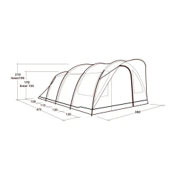 OUTWELL Sky 6 campingtelt, 6 personer (Blue) Sale