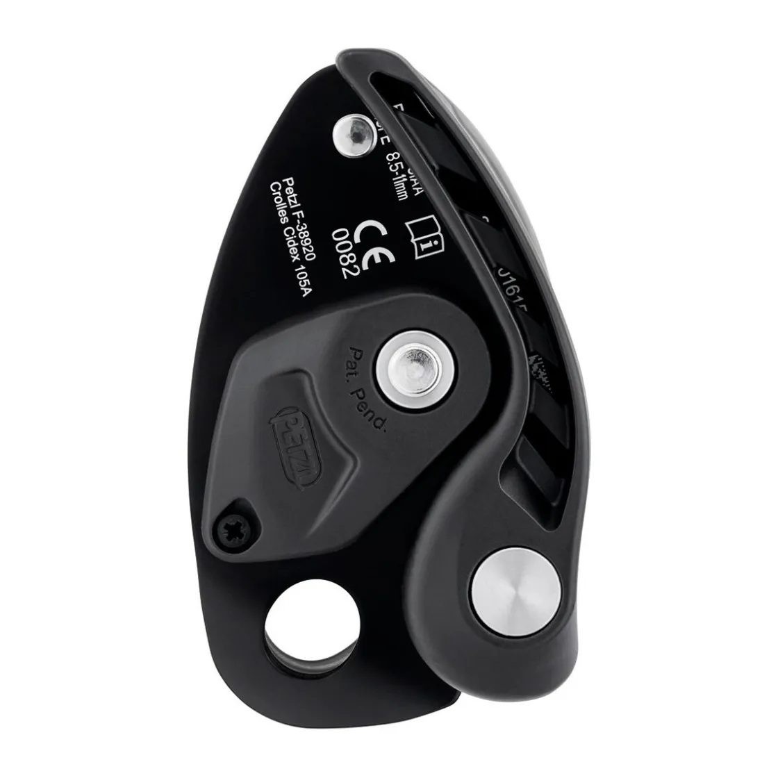 PETZL Neox Rebbremse (Black) Best