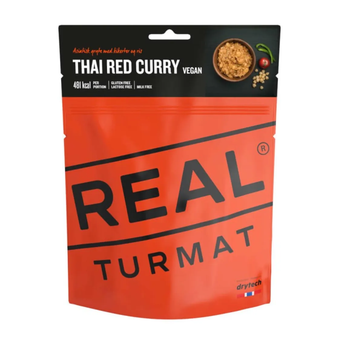 REAL TURMAT Thai Red Curry (vegan) Hot