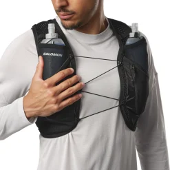 SALOMON Active Skin 4 SET løbevest, unisex (Black) Online