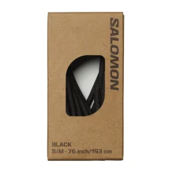 SALOMON FORCES snørebånd (Black) New